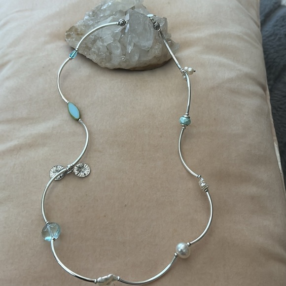 Desert Heart Silver Necklace - Picture 3 of 8
